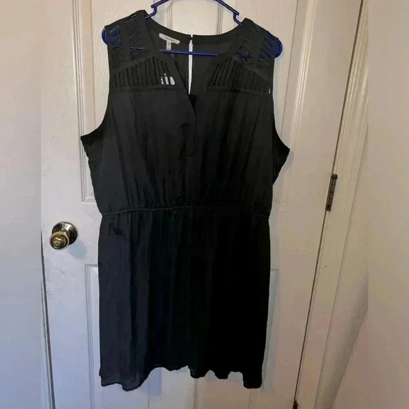 NWT Maurice’s Grey Sheath Dress Size 2x  Casual Flowy Lightweight Midi - Picture 1 of 8